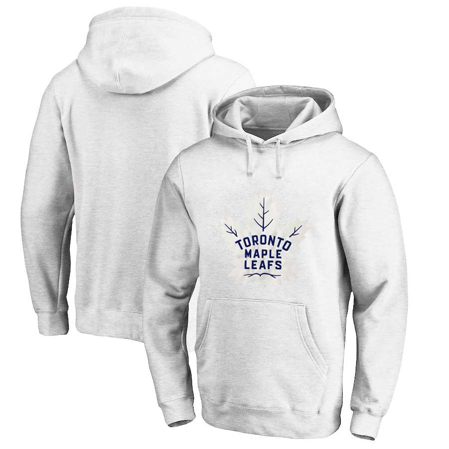 Toronto Maple Leafs White All Stitched Pullover Hoodie,We sell and wholesale Toronto Maple Leafs White All Stitched Pullover Hoodie on line form chian!